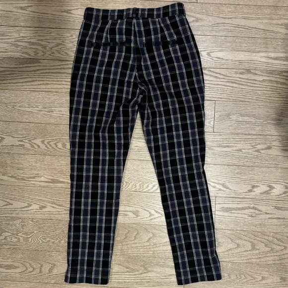 Hollister | high rise plaid pants - Picture 2 of 5